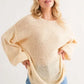And The Why Sequined Light Weight Pullover Sweater - DAVERRI FASHIONS