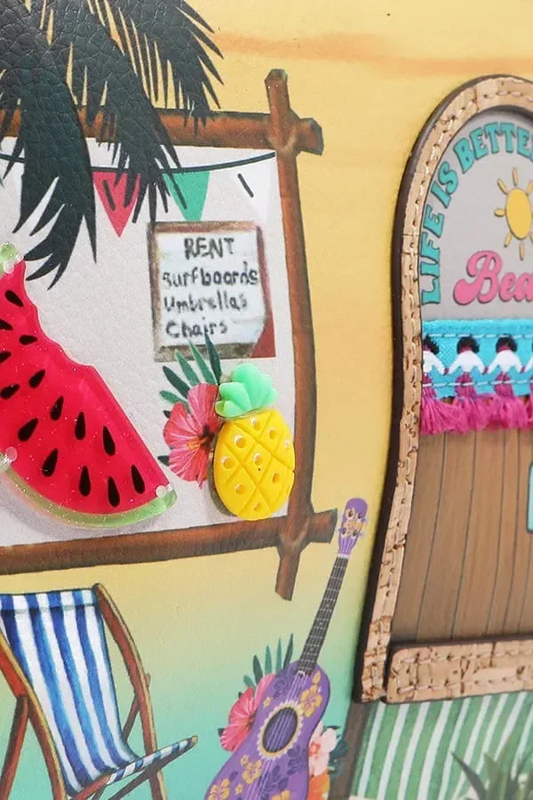 Sun and Sand Shoulder Bag - DAVERRI FASHIONS