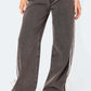 Side Striped Loose Fit Jeans - DAVERRI FASHIONS