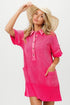 BiBi Dip Dye Mineral Washed Knit Dress - DAVERRI FASHIONS