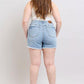 Judy Blue Tummy Control Raw Hem Denim Shorts Denim Shorts