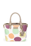 David Jones Colorful Polka Dot Handbag - DAVERRI FASHIONS