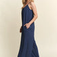 ADORA Wide Leg Casual Cami Jumpsuit