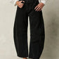 Retro Barrel Jeans with Pockets - DAVERRI FASHIONS