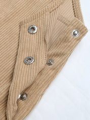 Casual Corduroy Overall Dress | Overall Dresses Daverri Fashions