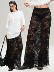 Lace Maxi Skirt | Skirts Daverri Fashions