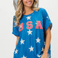 BiBi Fourth Of July Star Knit T-Shirt T-Shirts