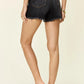 Judy Blue Full Size Tummy Control Fray Hem Shorts Denim Shorts
