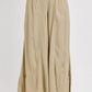 RISEN Shirring Detail Wide Leg Pants Pants