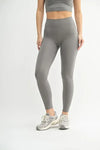 MONO B Venice Cloud Light Contour High-Waisted Leggings - DAVERRI FASHIONS