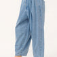 And The Why Elastic Back Pleated Baggy Jeans Jeans