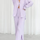 Button Up Long Sleeve Top and Pants Set - DAVERRI FASHIONS