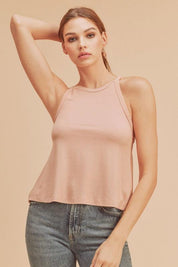 Aemi + Co Lightweight Ribbed Tank | Daverri Fashions