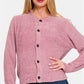 Zenana Button Down Long Sleeve Sweater Cardigan Cardigans