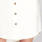 She + Sky Full Size Folded Cuff Button Down Washed Twill Shirt Dress Plus Size
