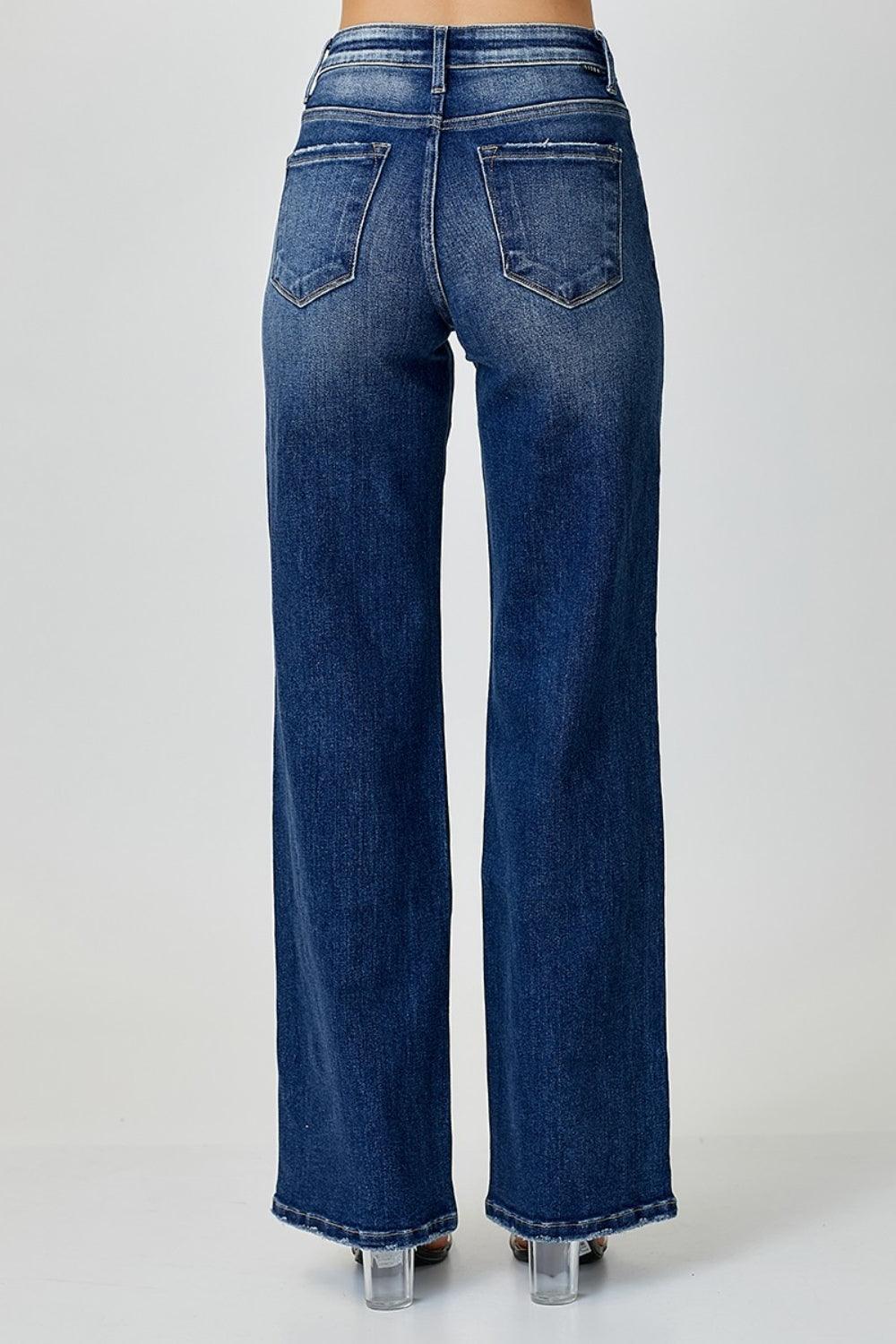 RISEN Mid Rise Straight Jeans Jeans