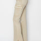 RISEN Full Size High Rise Side Slit Cargo Bootcut Jeans Jeans