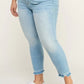 Artemis Vintage Plus High Rise Crop Skinny Jeans - DAVERRI FASHIONS