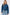 bytos Button Down Cropped Denim Jacket with Patch Pockets Peacock Blue