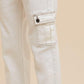 Annie Wear Straight Leg Jeans with Cargo Pockets Jeans