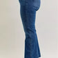 Judy Blue Full Size Mid Rise Bootcut Jeans with Welt Pockets Plus Size - DAVERRI FASHIONS