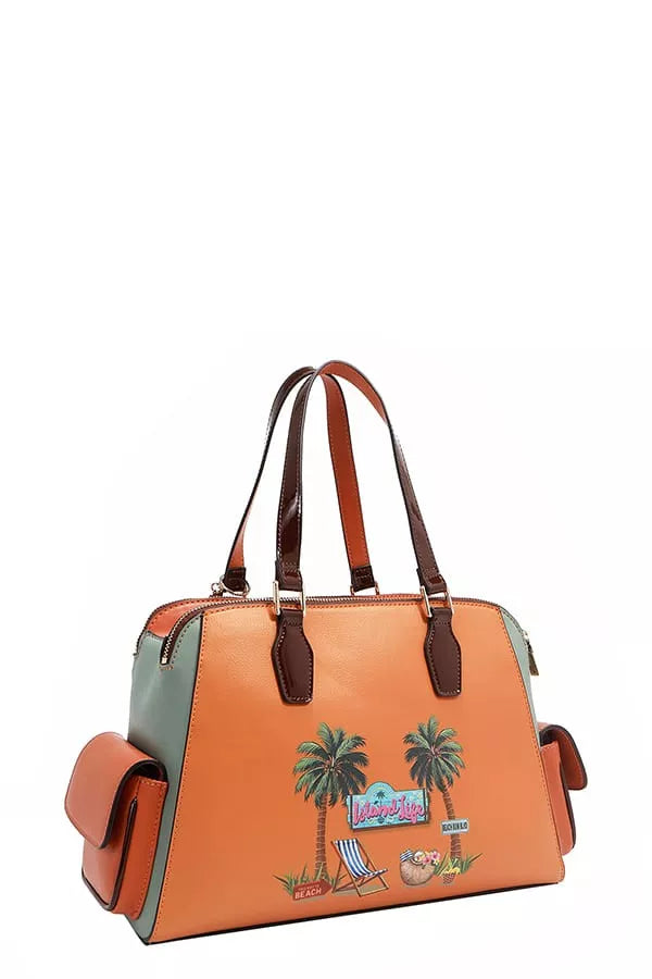 Nicole Lee USA Sun and Sand Handbag | Daverri Fashions
