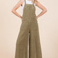 Mittoshop Textured Wide Leg Overalls