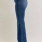 Judy Blue Full Size Mid Rise Bootcut Jeans with Welt Pockets Plus Size - DAVERRI FASHIONS