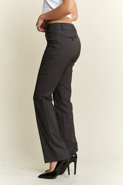 ADORA Regular Rise Slim Bootcut Pants