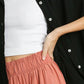 Umgee Full Size Textured Button Down Short Sleeve Shirt Shirts