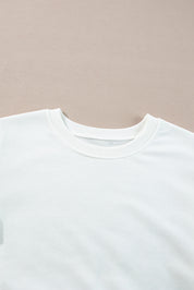 White French Terry Color Block Long Sleeve Top | Sweatshirts Daverri Fashions