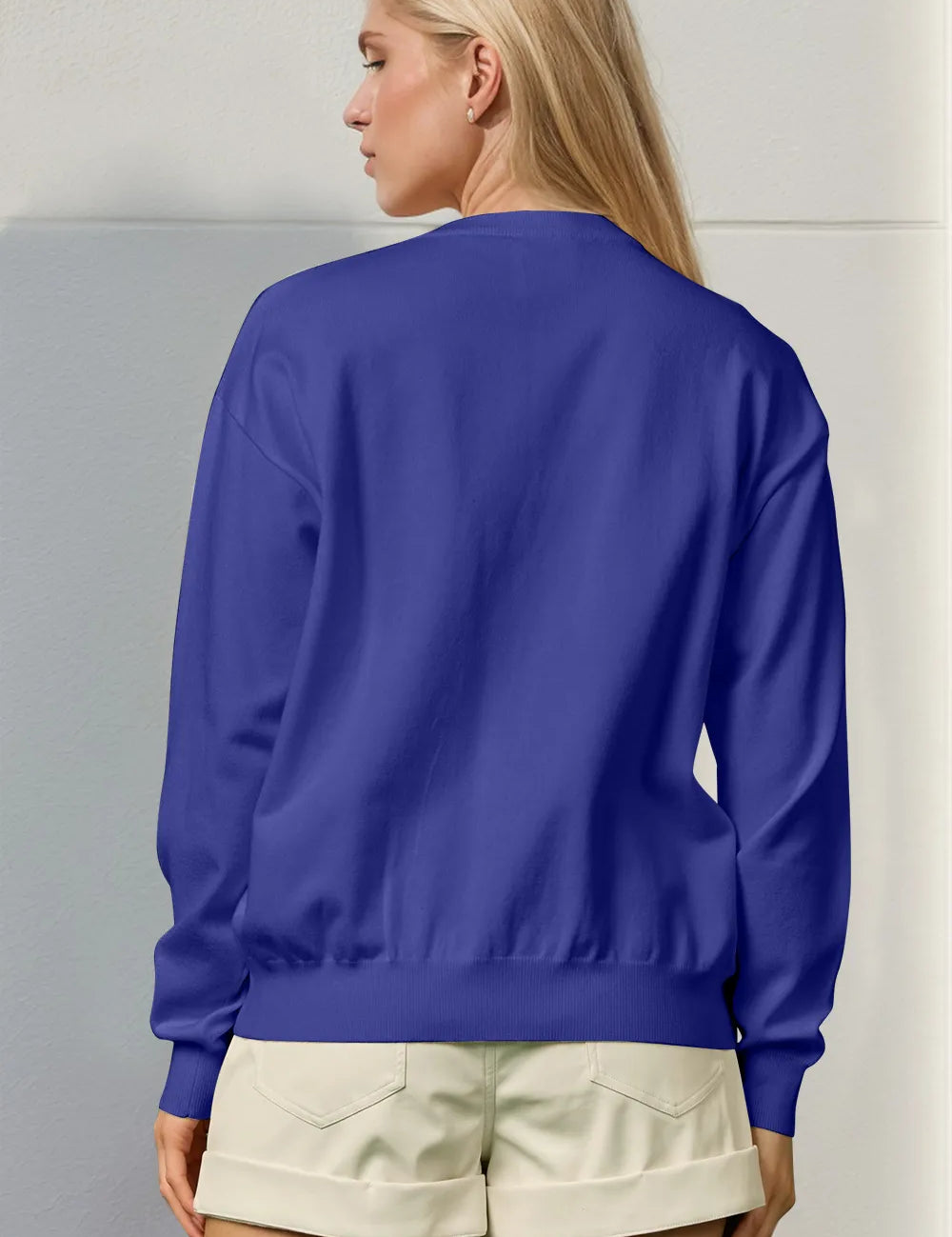 Double Take Full Size Sequin Nutcracker Long Sleeve Sweater | Sweaters Daverri Fashions