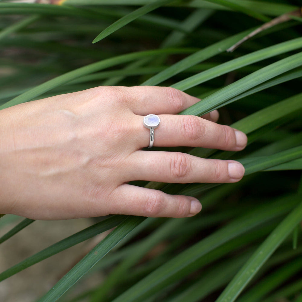 Must Have Moonstone! Faceted Moonstone Ring Rings