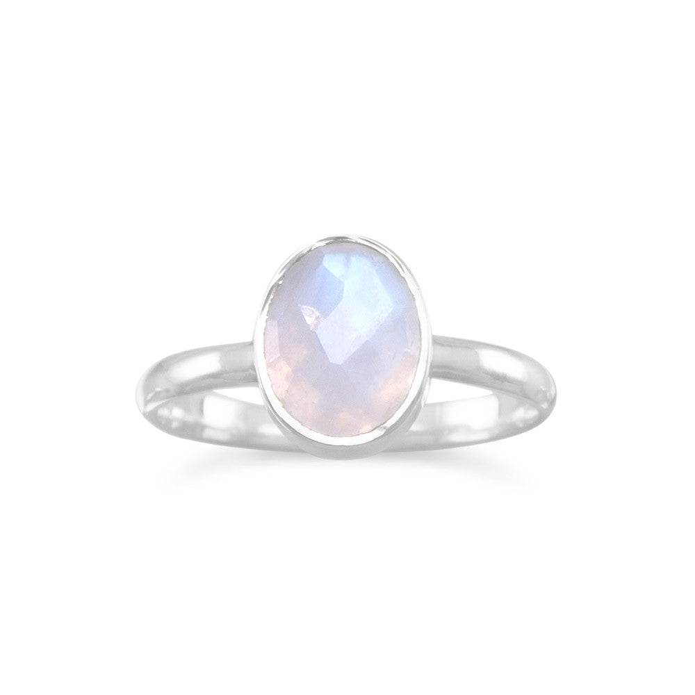 Must Have Moonstone! Faceted Moonstone Ring Rings