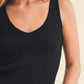 Aemi + Co Ribbed Wide Strap Knit Tank - DAVERRI FASHIONS