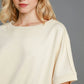 Umgee Full Size Lightweight Cropped Sweatshirt Plus Size