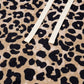 Leopard Print Long Sleeve Hoodie with Pocket - DAVERRI FASHIONS