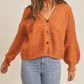 MABLE Long Sleeve Button Down Sweater Cardigan - DAVERRI FASHIONS