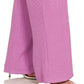 Zenana Rolled Sleeve Top and Pants Sweater Set
