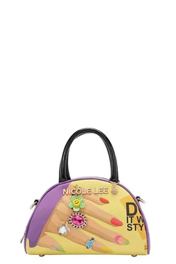 Nail Polish Mini Dome Handbag - DAVERRI FASHIONS
