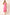Mittoshop Side Slit Wide Strap Midi Tank Dress Hot Pink Tank Dresses