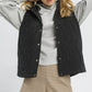 Umgee Quilted Embroidered Vest - DAVERRI FASHIONS