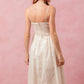 SO ME Smocked Sleeveless Casual Everyday Dress With Slit