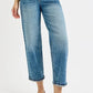 RISEN Full Size High Rise Crop Boyfriend Jeans Plus Size - DAVERRI FASHIONS
