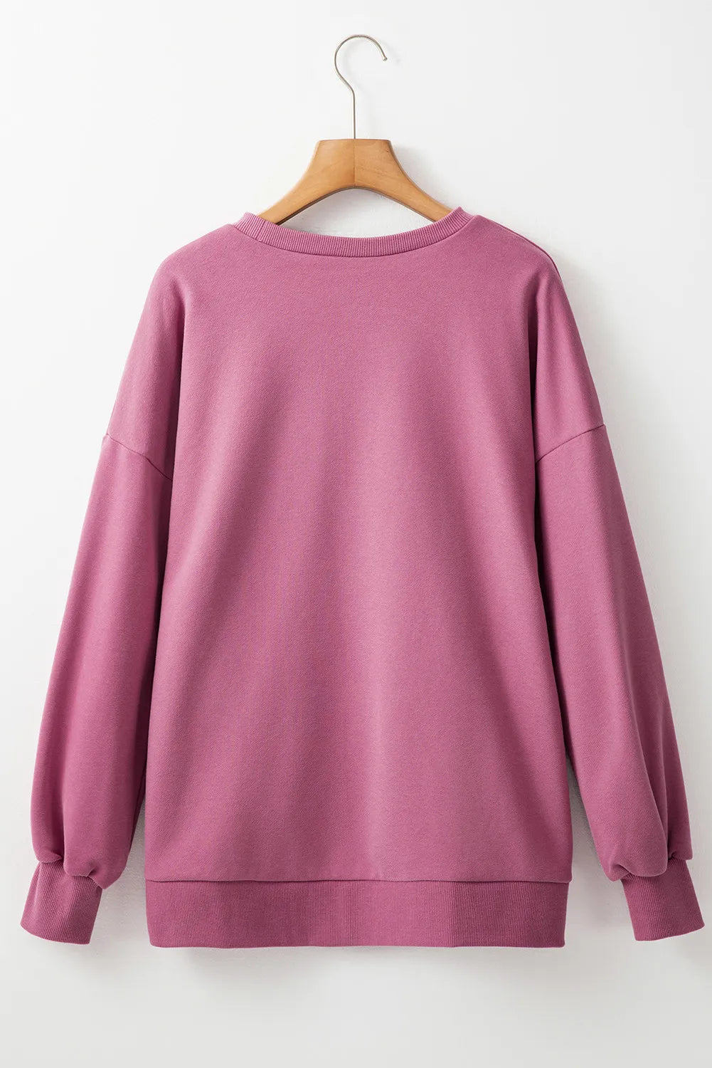 Round Neck Long Sleeve Sweatshirt | Sweatshirts Daverri Fashions