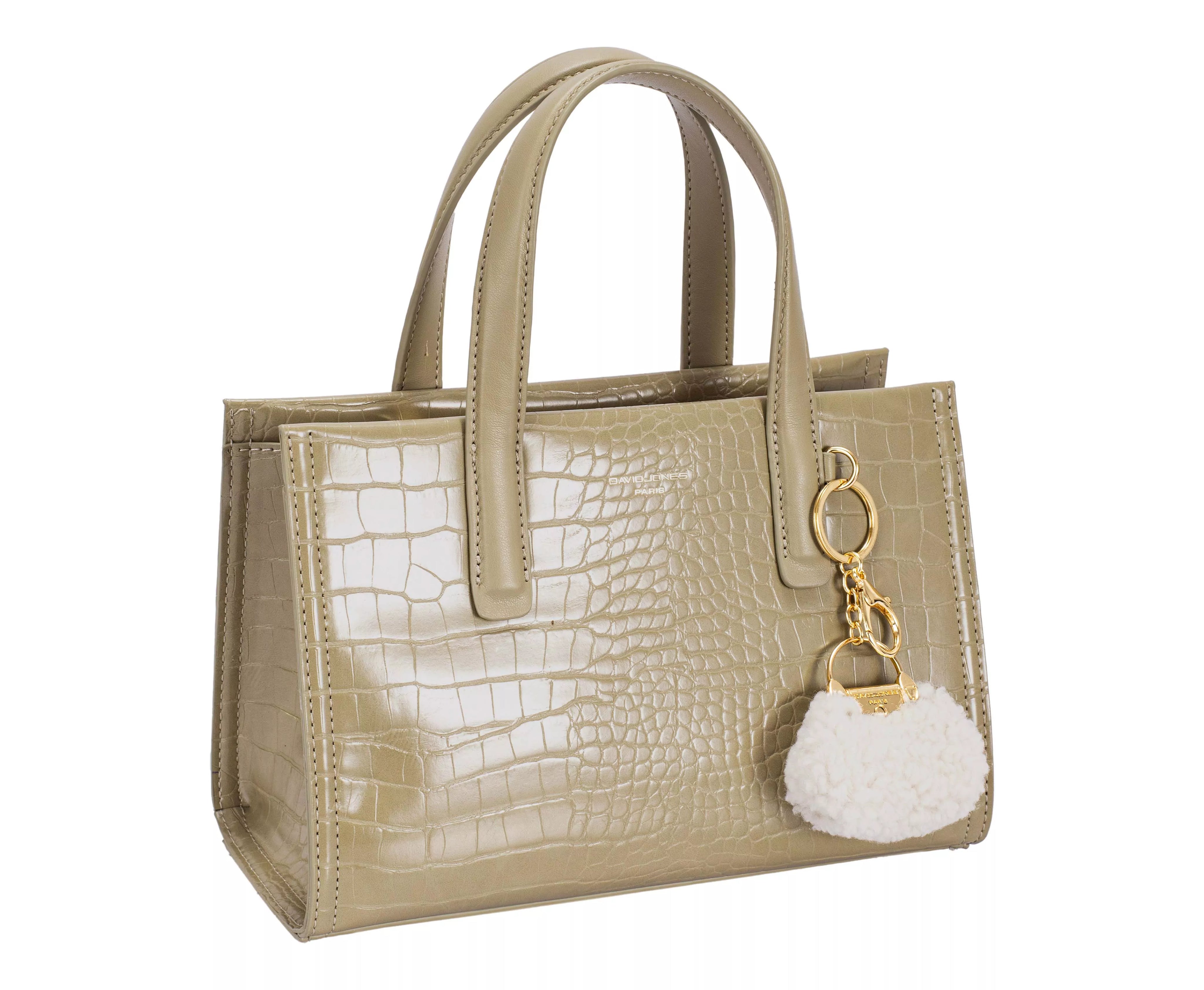 David Jones Crocodile Pattern Handbag | Handbags Daverri Fashions