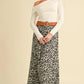 Aemi+Co Leopard Midi Skirt