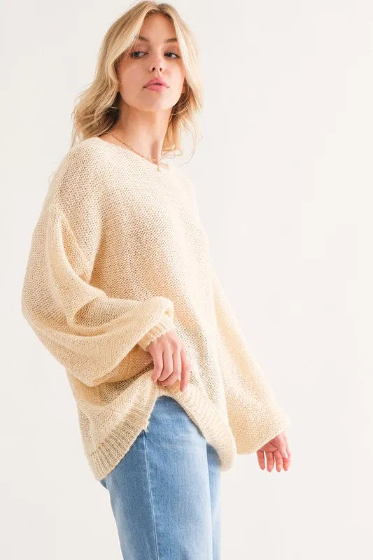 And The Why Sequined Light Weight Pullover Sweater | Sweaters Daverri Fashions