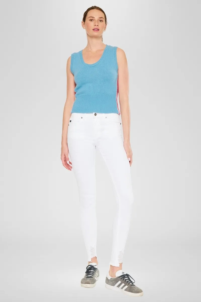 Kancan High Rise Super Skinny Jeans WHITE Jeans