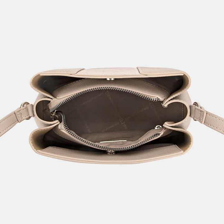 David Jones PU Leather Crossbody Bag Handbags